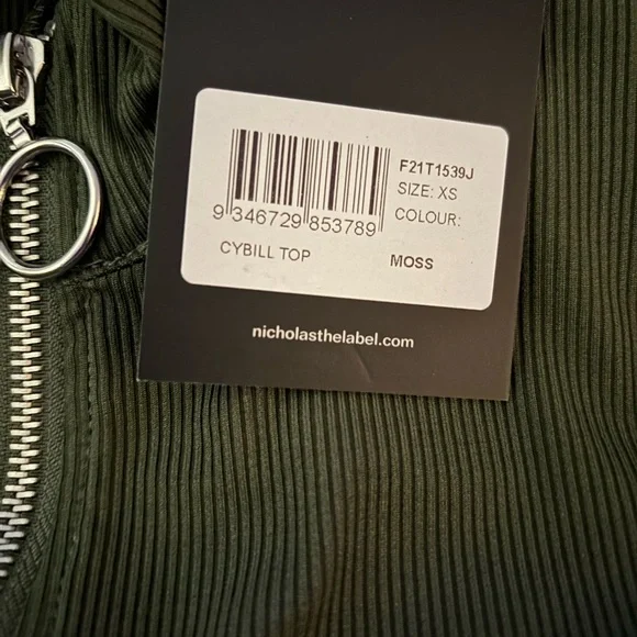 Nicholas Cybill Bodysuit SZ XS NWT - Picture 5 of 5